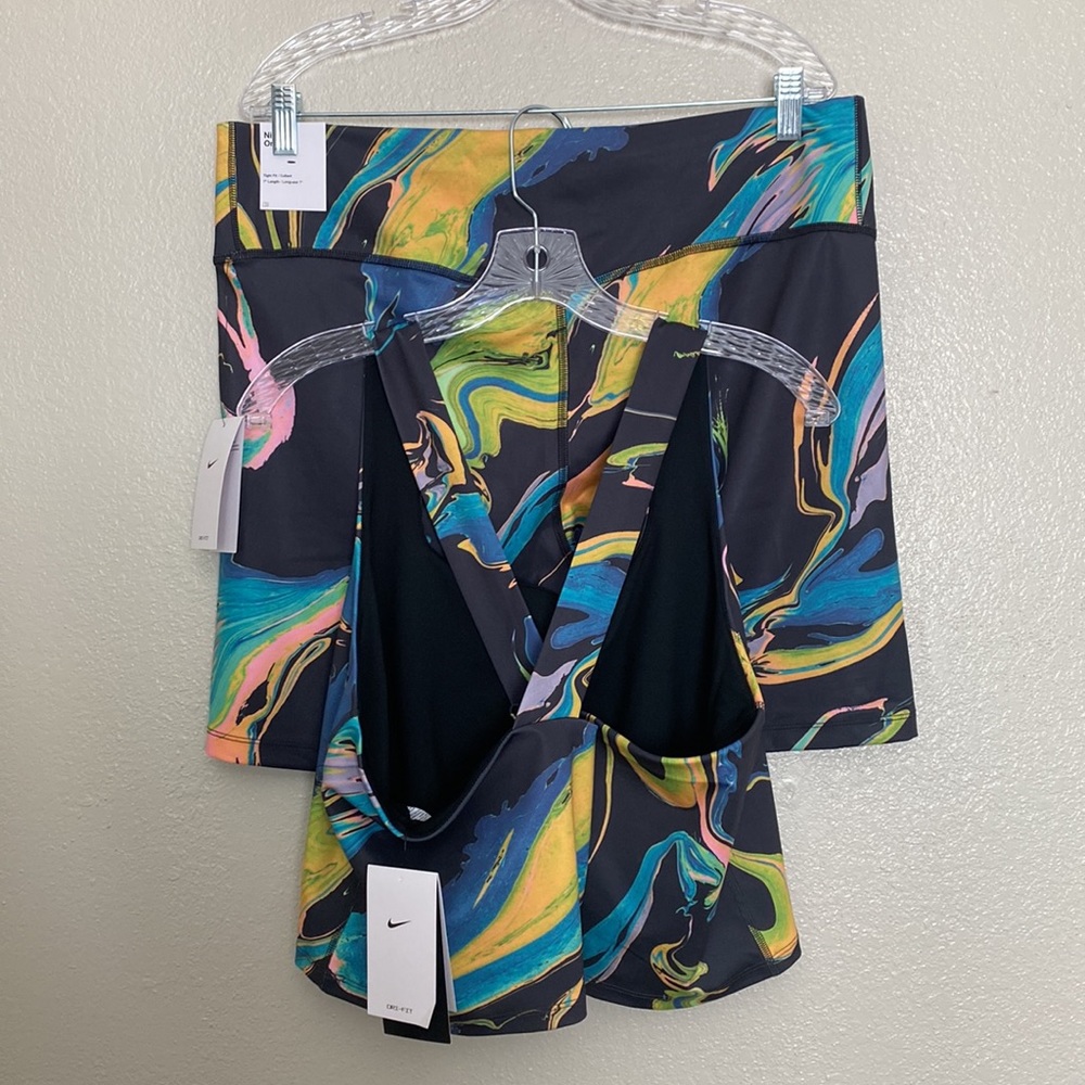 โผ๏ธLAST 1โผ๏ธ Nike Womenโs Marbled Plus Size Outfit 2X - Picture 3 of 9